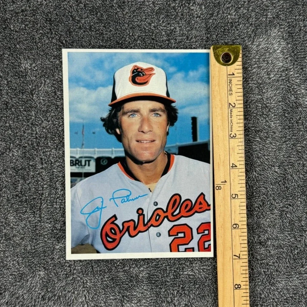 1980 Topps Jim Palmer Baltimore Orioles Oversized Card 5x7 Pitcher Number 4 - Picture 3 of 4